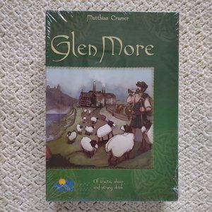 Glen More~Matthias Cramer~Euro/Strategy Board Game~Scotland~Rondel~Sheep/Whiskey